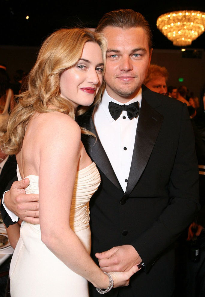 Кате and Leo at the 2007 Golden Globes 