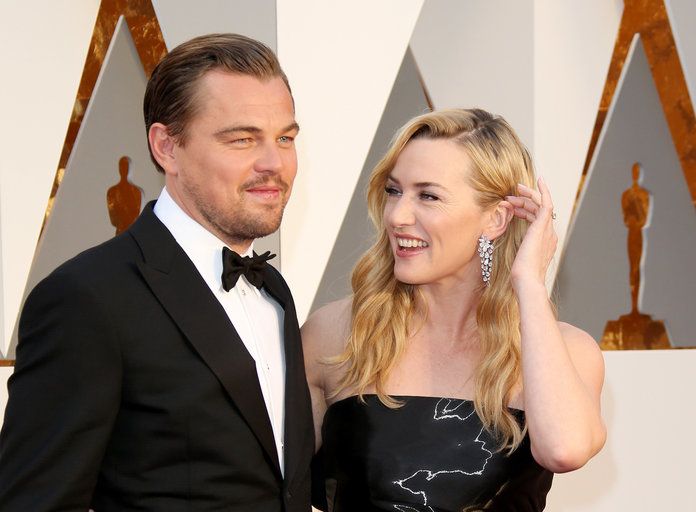 Кате and Leo at the 2016 Academy Awards 