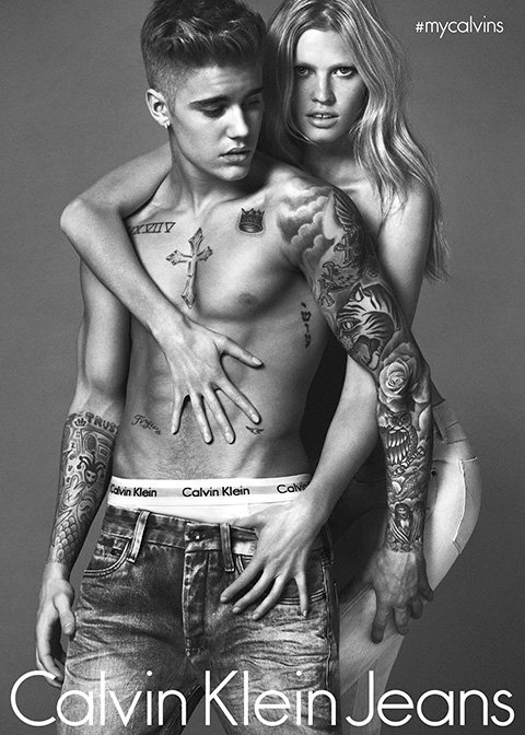 جوستين Bieber for Calvin Klein