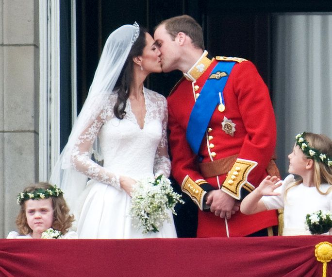 كيت Middleton and Prince William 