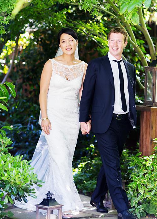نجاح كبير Wedding Photos - Priscilla Chan and Mark Zuckerberg