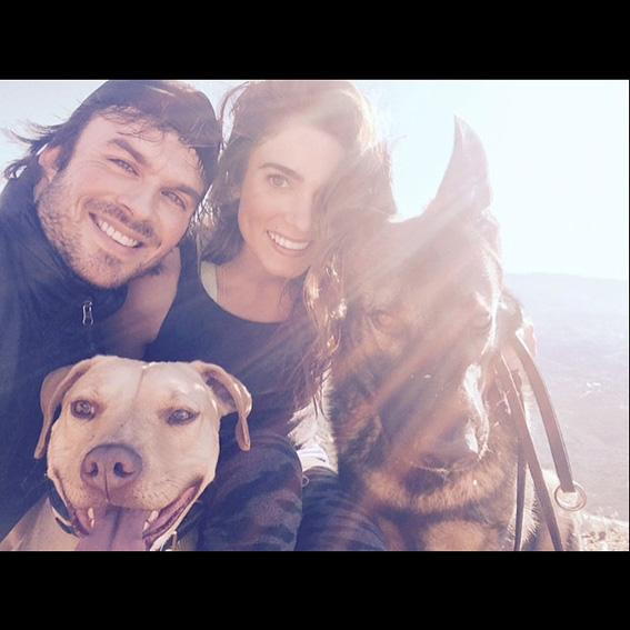 طيف Couples Instagram - Ian Somerhalder and Nikki Reed