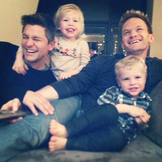 طيف Couples Instagram - Neil Patrick Harris + David Burtka