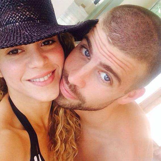 طيف Couples Instagram - Shakira + Gerard Pique