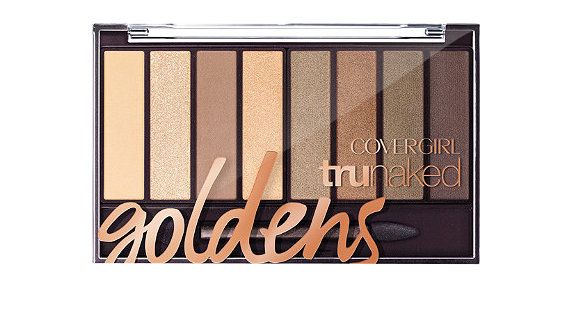 فتاة الغلاف Goldens TruNaked Eye Shadow Palette 