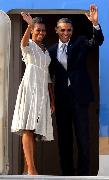 رئيس Barack and Michelle Obama - Most Stylish Couples - Star Couples - Celebrities