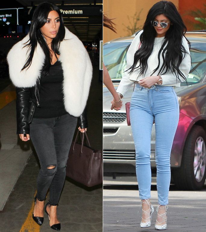 ماذا to Wear skinny Jeans like a Kardashian Lead