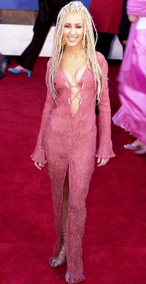 كريستينا Aguilera - Trish Summerville - Wild Grammy Looks