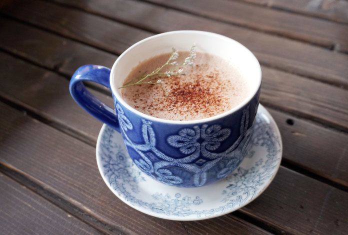 مامان Lavendar Hot Chocolate 