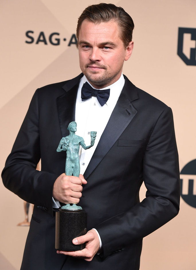 Ат the 22nd Annaul Screen Actors Guild Awards in Los Angeles, 2016. 