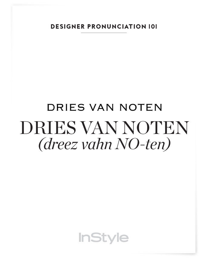 يجفف Van Noten 