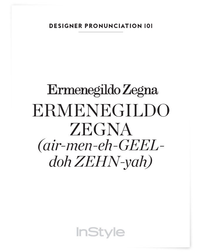 زينيا Zegna 