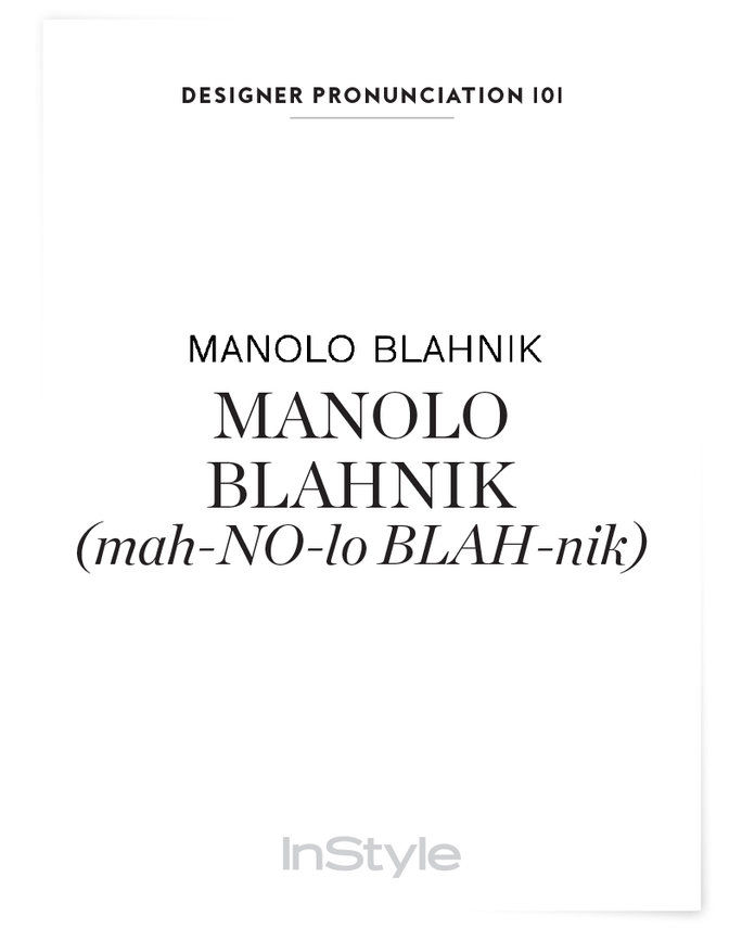 مانولو Blahnik 
