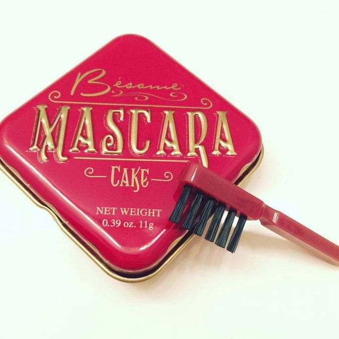 Бесаме Cosmetics 1920 Black Cake Mascara 