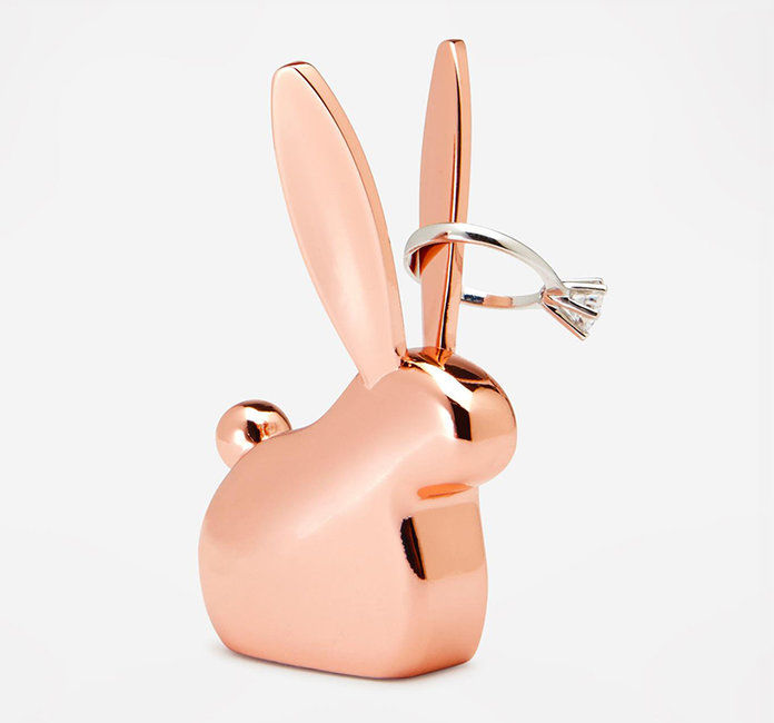 Умбра Anigram Bunny Ring Holder Copper 