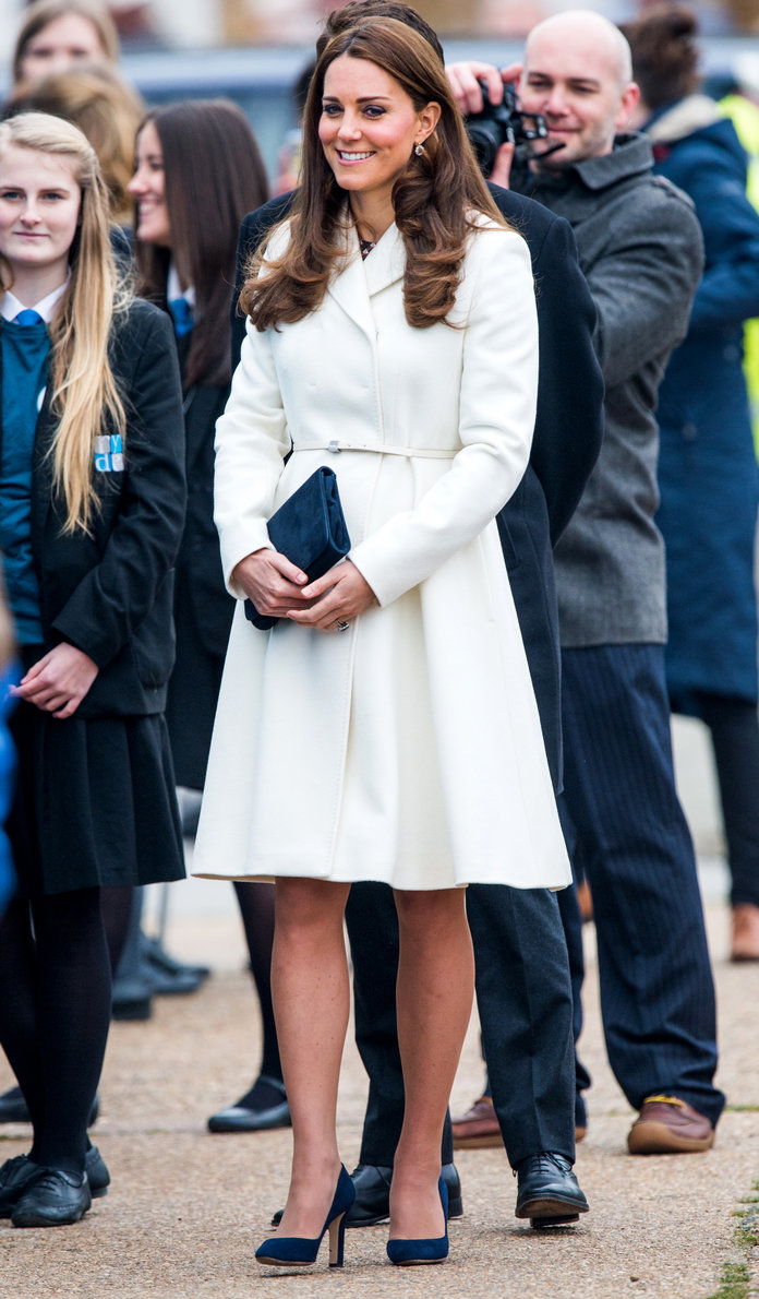 ال Duchess Of Cambridge Visits Portsmouth