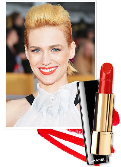 كانون الثاني Jones's modern, orange-based lipstick
