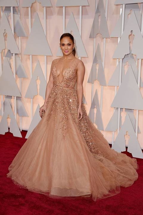 Јеннифер Lopez's 2015 Oscars look