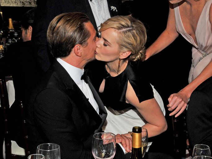 كيت and Leo at the 2012 Golden Globes 