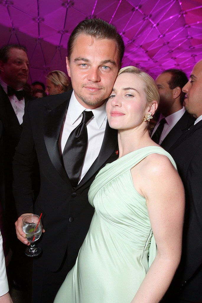 كيت and Leo at the 2007 Academy Awards 