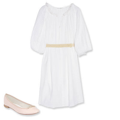 Celest Belted Cotton-Gauze Dress, Étoile Isabel Marant