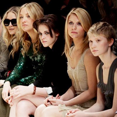 ماري كيت Olsen, Kate Hudson, Kristen Stewart, Claire Danes and Mia Wasikowska