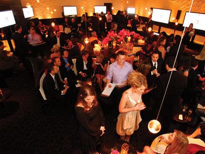 2008 Academy Awards, In Style Oscars Viewing Party, The Scene