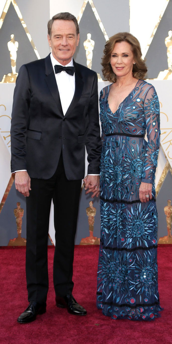 بريان Cranston and Robin Dearden - Oscars 2016