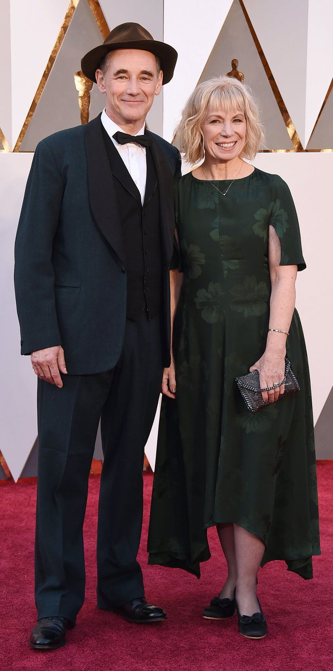 علامة Rylance and Claire van Kampen - Oscars 2016