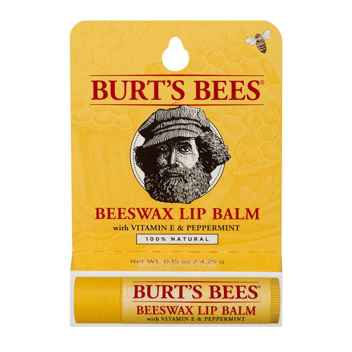 بيرت's Bees 100% Natural Moisturizing Beeswax Lip Balm 