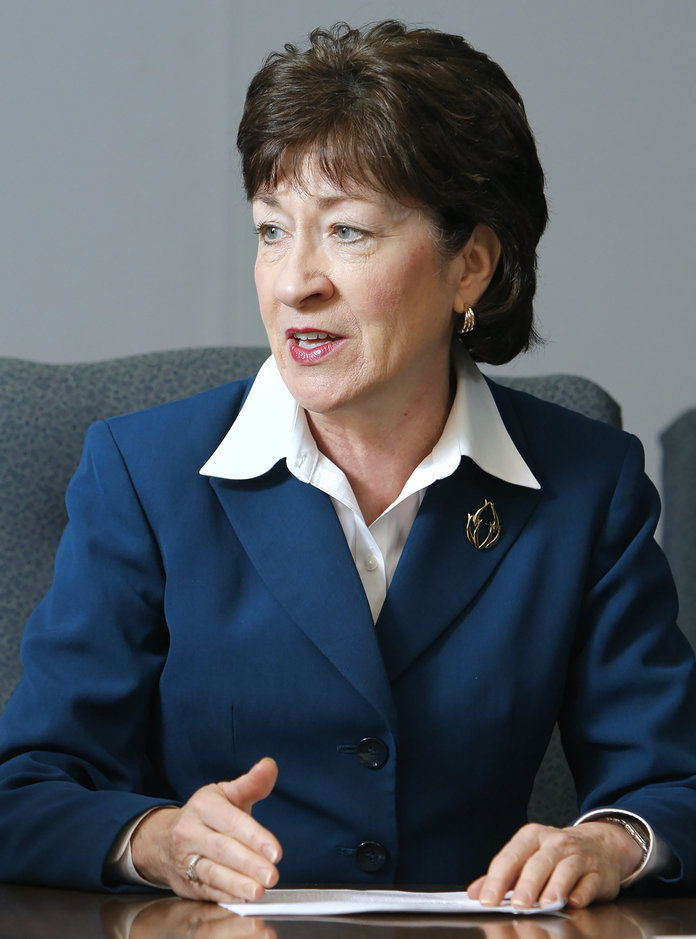 سوزان Collins, U.S. senator for Maine 