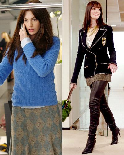 ال Devil Wears Prada - Anne Hathaway - Best Movie Makeovers
