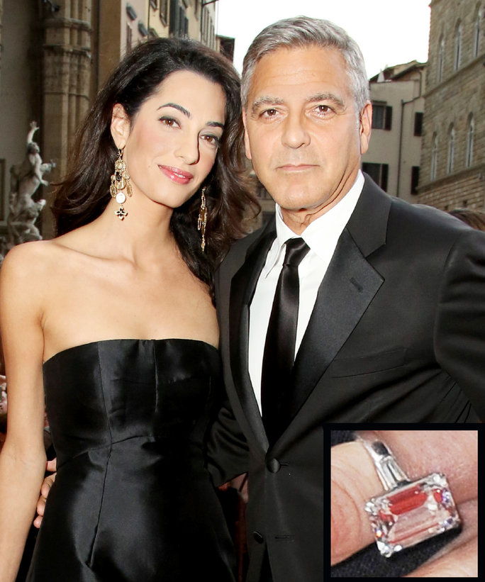 أمل Clooney and George Clooney 