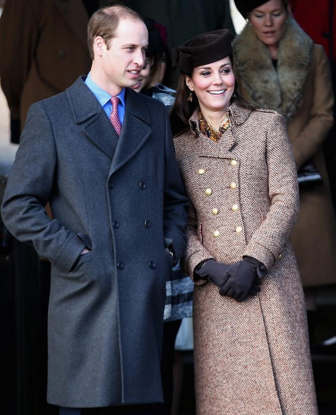 ال Royal Family Attend Church On Christmas Day