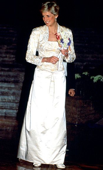 أميرة Diana - Victor Edelstein - Style Icon - Kate and William Wedding