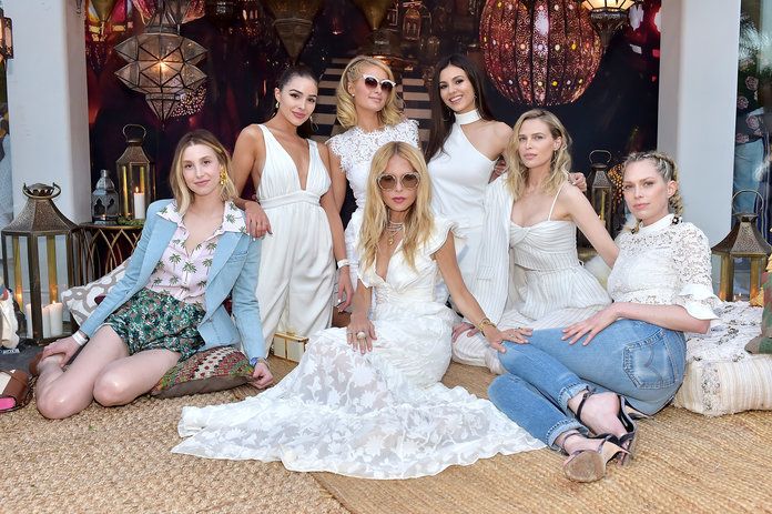 ويتني Port, Olivia Culpo, Paris Hilton, Rachel Zoe, Victoria Justice, Sara Foster, and Erin Foster 