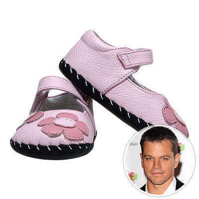 Pediped shoes, Matt Damon, kids' shoes