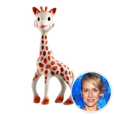نعومي Watts, giraffe teething toy, baby toys