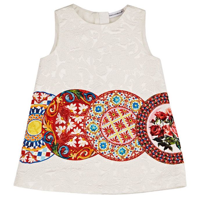 دولتشي & Gabbana Mambo-Print Dress