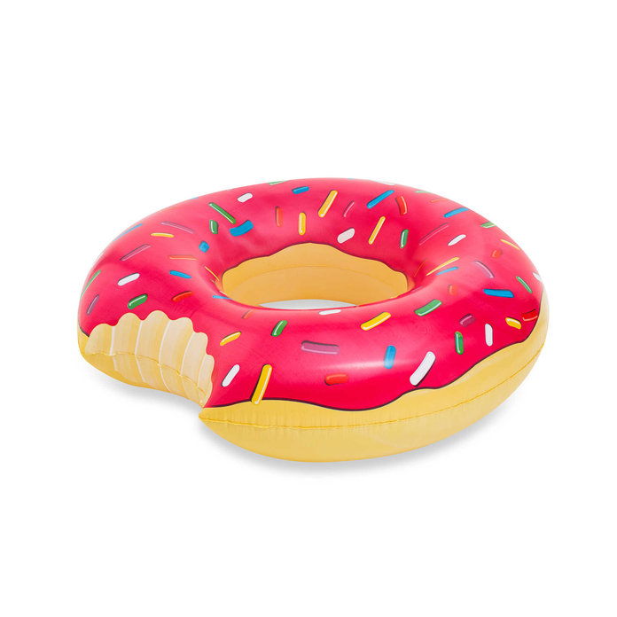 الفراولة Frosted Donut with Sprinkles Pool Float