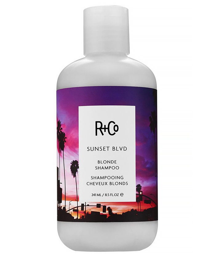 R + شركة Sunset Blvd Blonde Shampoo 
