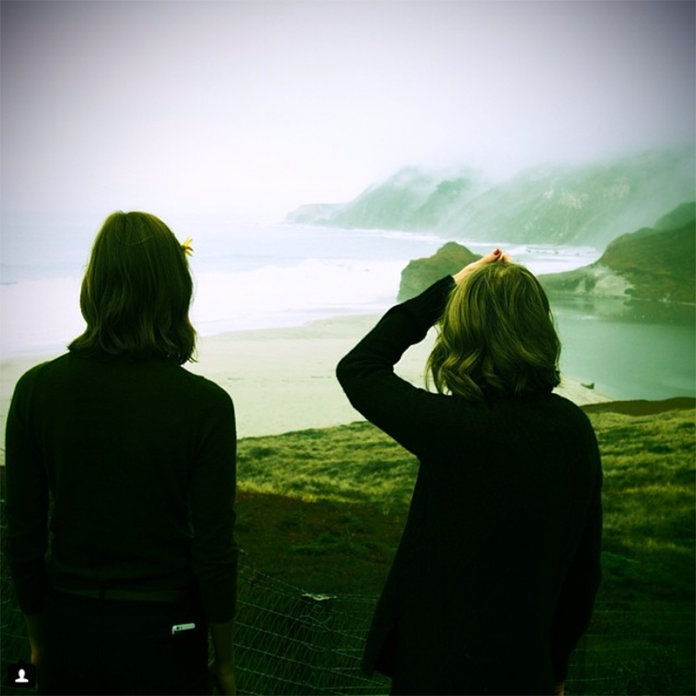 متى they checked out the view together in Big Sur. 