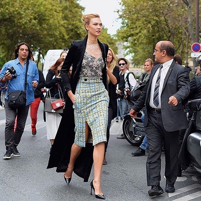 المتبختر to the Paris Dior show 