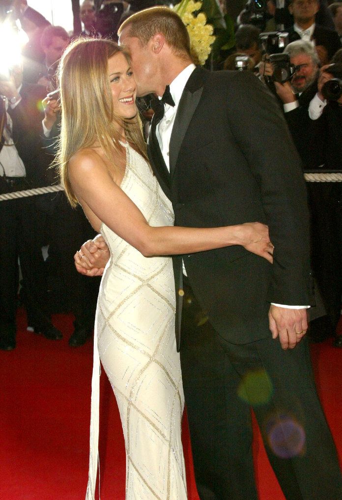 جنيفر Aniston and Brad Pitt