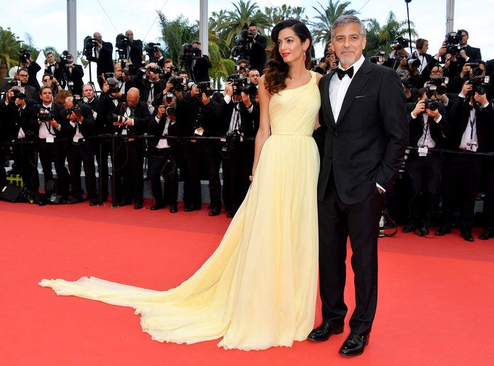 أمل and George Clooney