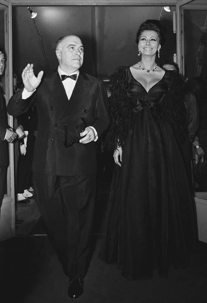 كارلو Ponti and Sophia Loren