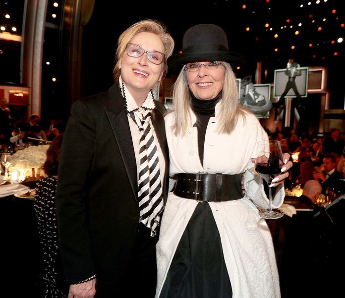 ديان Keaton and Meryl Streep
