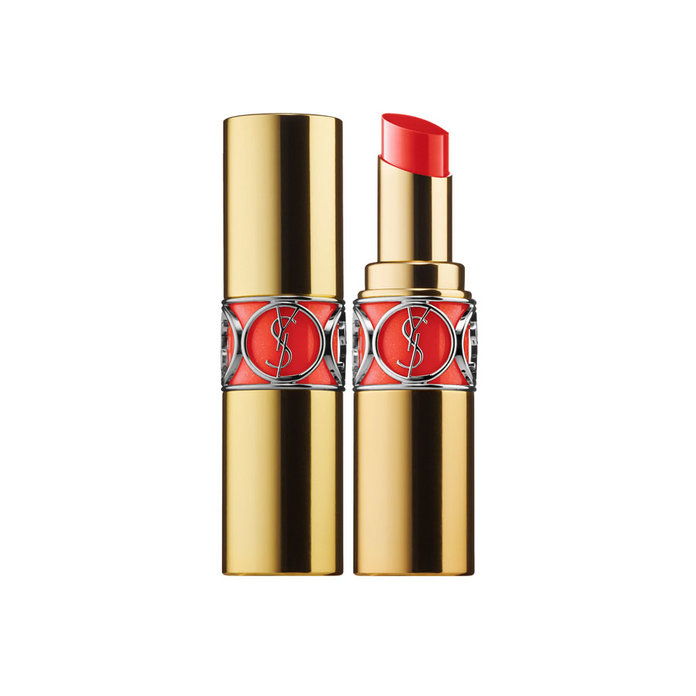 إيف Saint Laurent Volupté Shine Oil-In-Stick Lipstick in 46 Orange Perfecto 