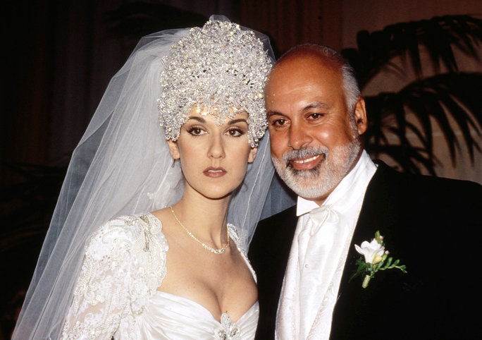 Целине Dion and Rene Angelil 