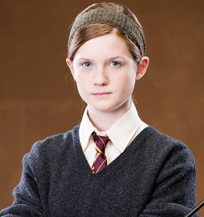 هاري Potter Cast Then/Now - Ginny 1
